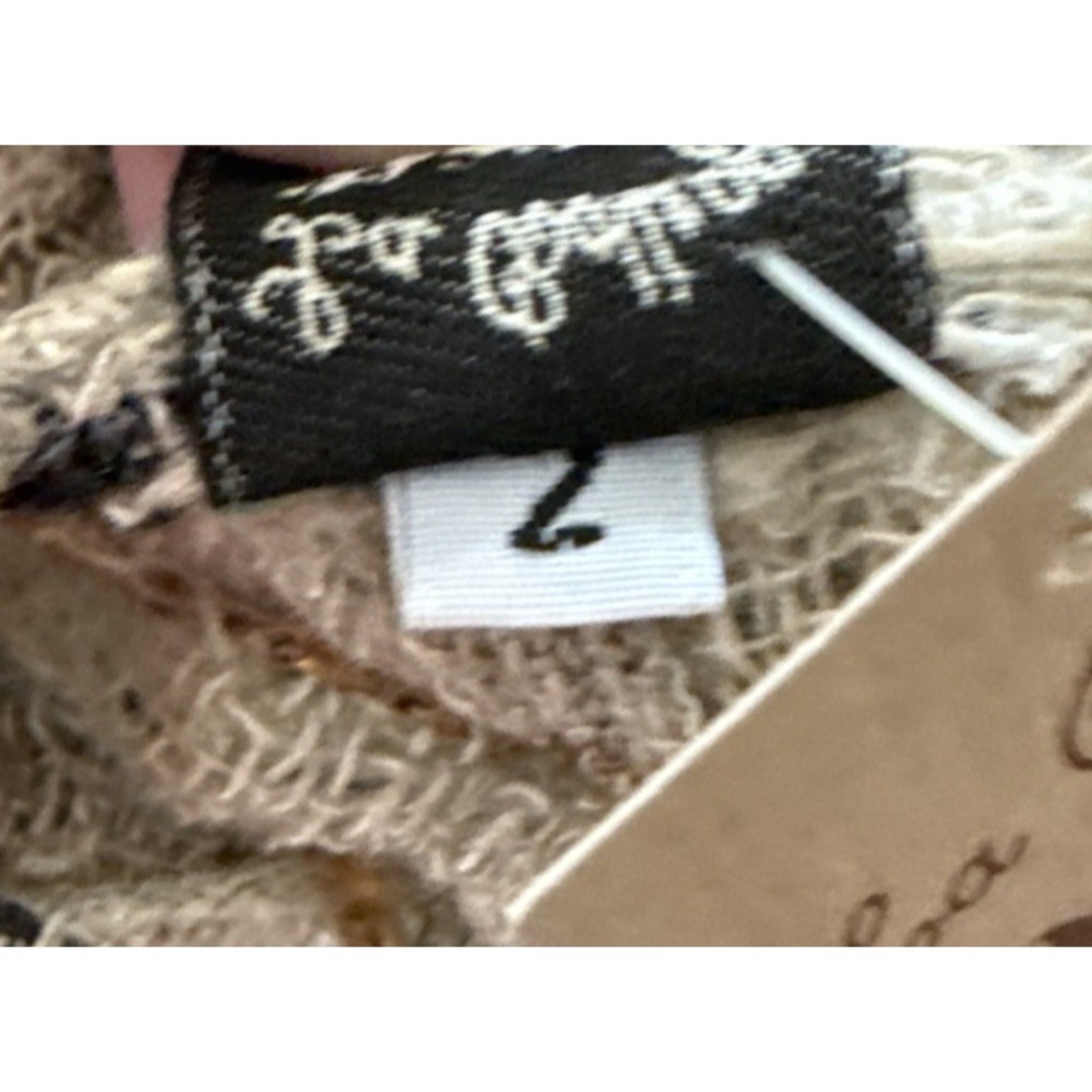 La Bottega Di Brunella Linen Swing Top Toddler Baby Girls Size 2 Italy Luxe NWT - Picture 8 of 12